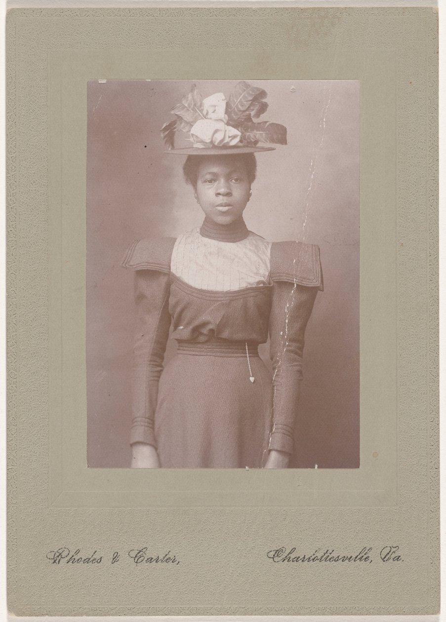 Egy nő portréja,c. 1910 (fotó) alkotó: Rhodes & Carter