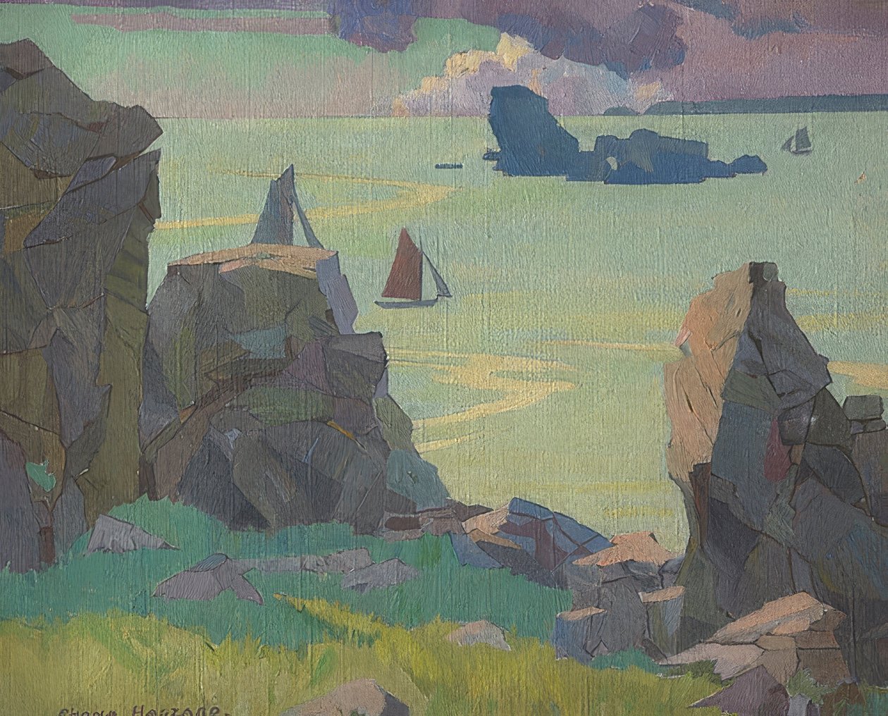 Finistère. 1926 alkotó: Rhona Haszard