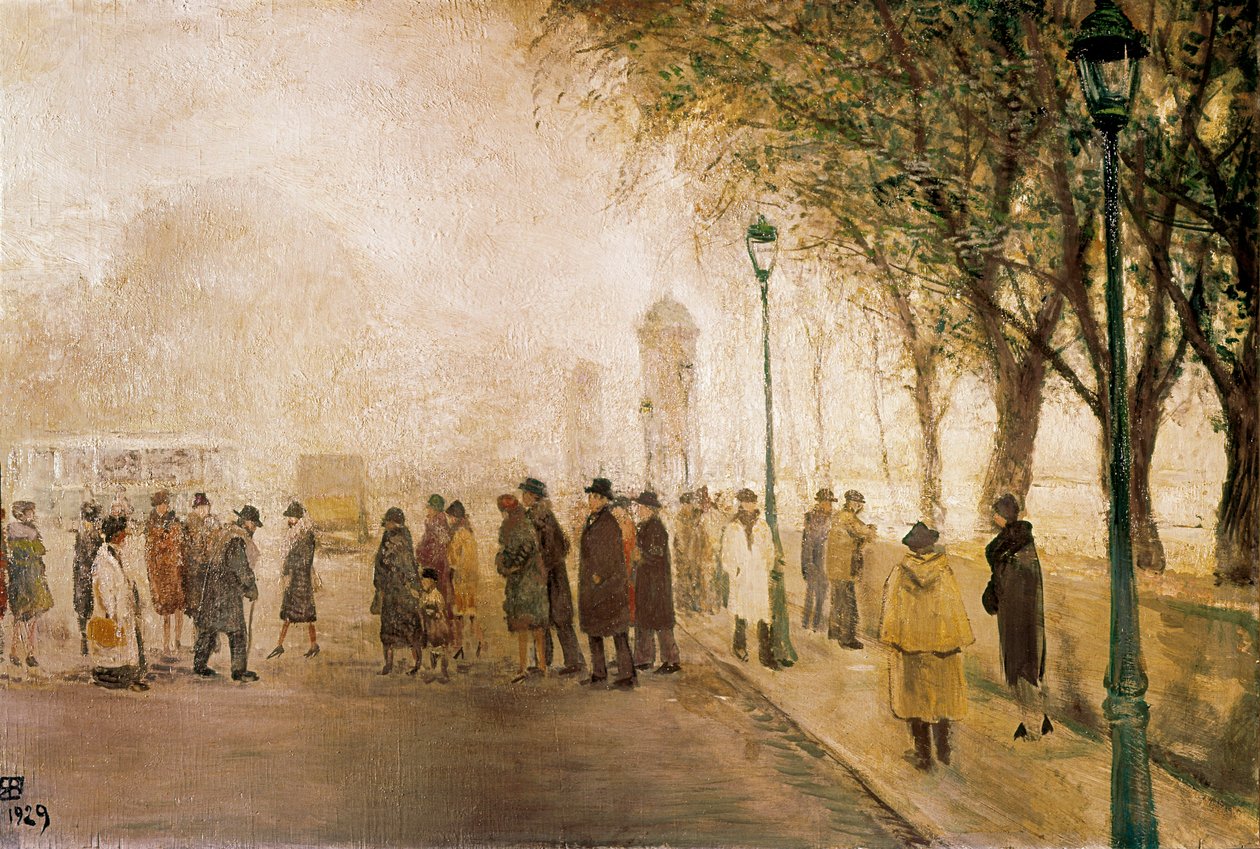 Le passage. (Olaj, vászon alkotó: Ricardo Baroja