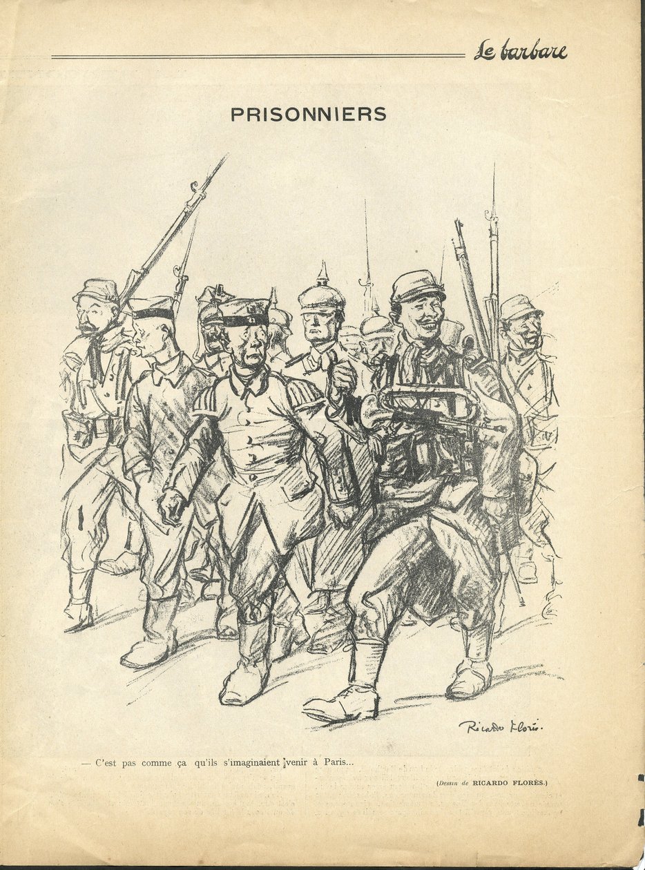 Ricardo Flores (1878-1918) illusztrációja: A barbár, 4. sz. alkotó: Ricardo Flores