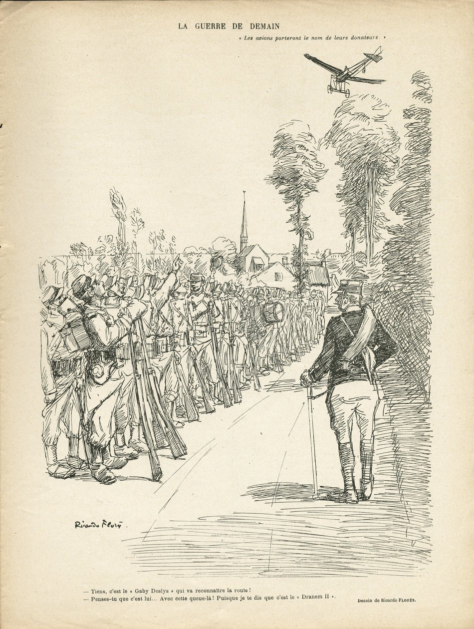 Ricardo Flores (1878-1918) illusztrációja a Le Lire-ben alkotó: Ricardo Flores