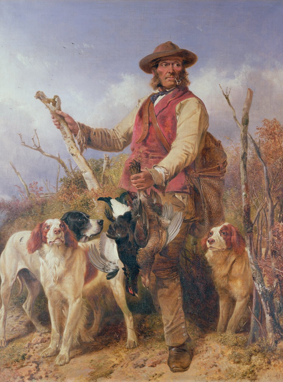 Vadőr kutyákkal alkotó: Richard Ansdell