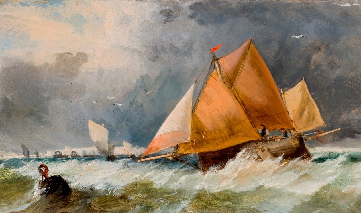 Halászhajók, Brighton alkotó: Richard Beavis