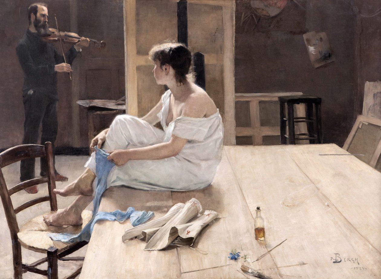 Befejezett ülés nincs megállapítva alkotó: Richard Bergh