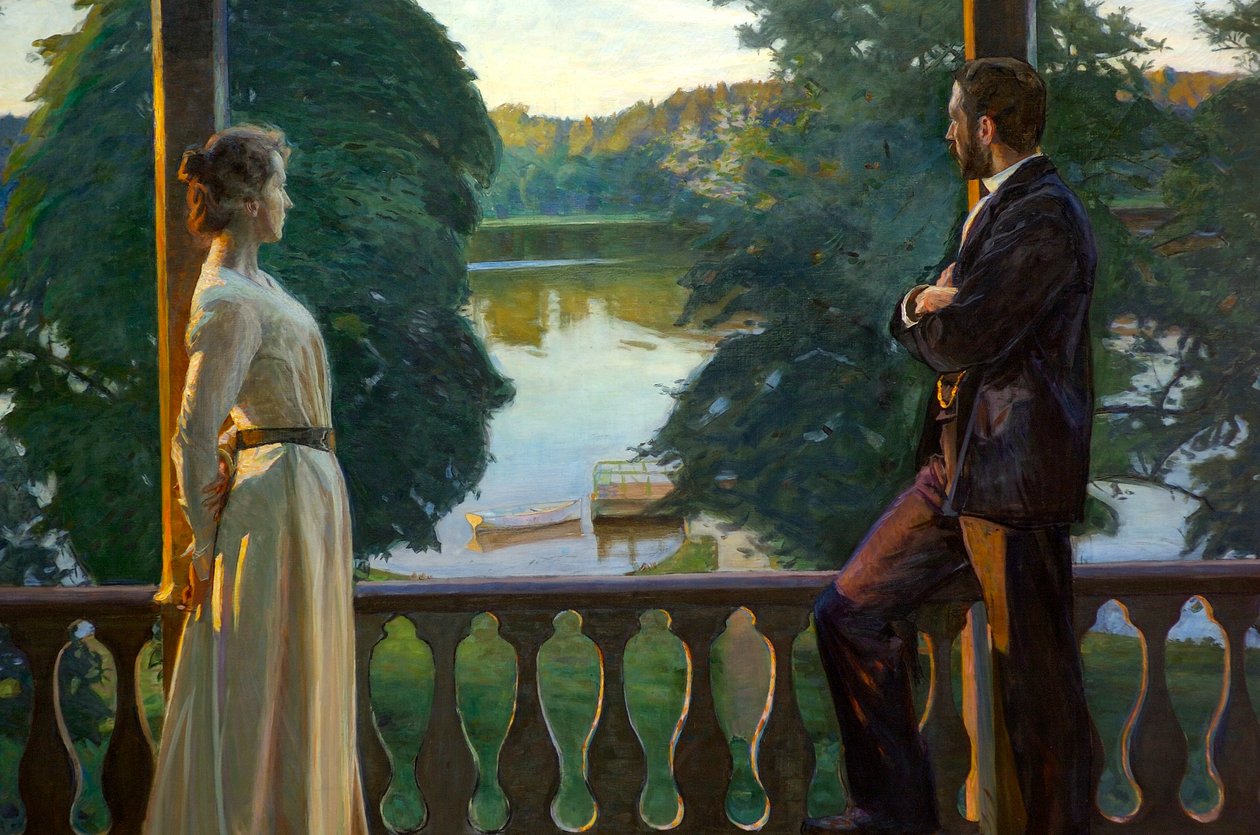 Skandináv nyári este alkotó: Richard Bergh