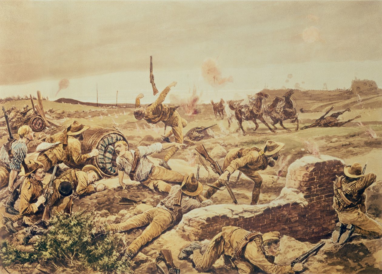 Mafeking 1900, Farmer War alkotó: Richard Caton Woodville junior