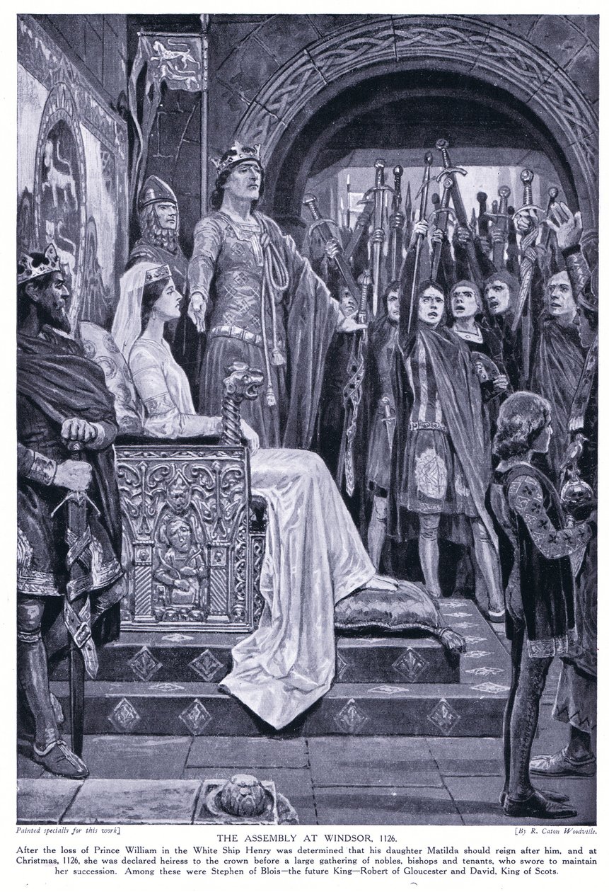 Az 1920-as évek Windsor AD1126-os szerelvénye alkotó: Richard Caton Woodville junior