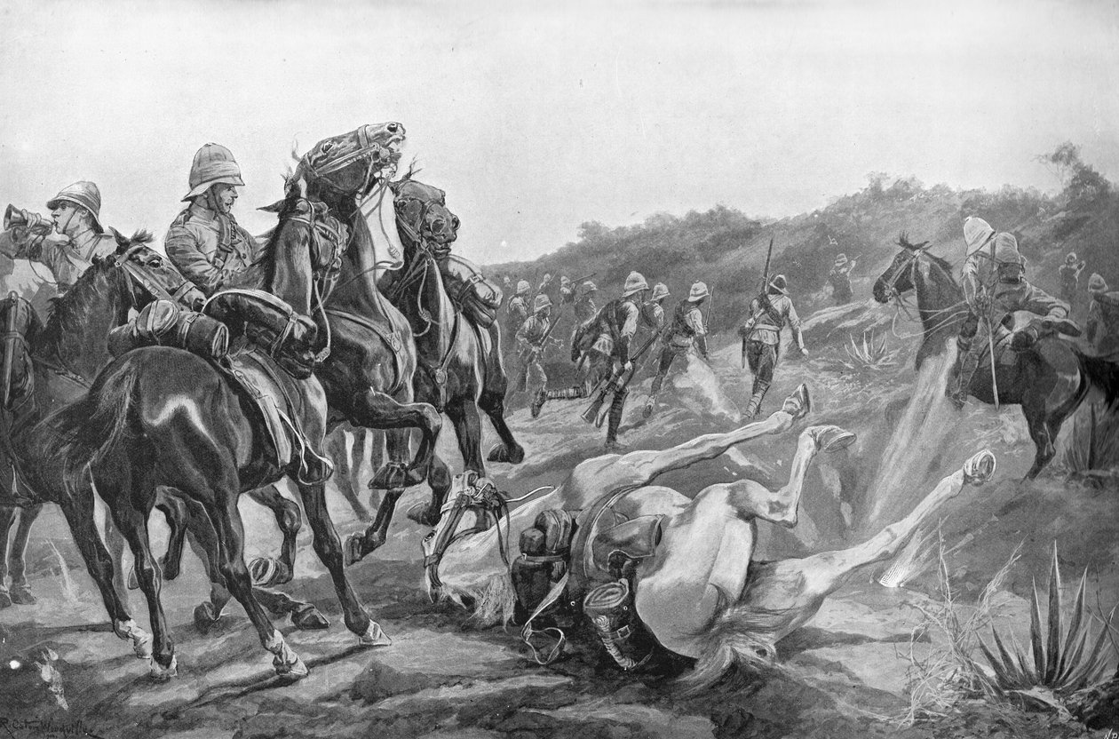 A kupák tisztázása Rustenburgban alkotó: Richard Caton Woodville