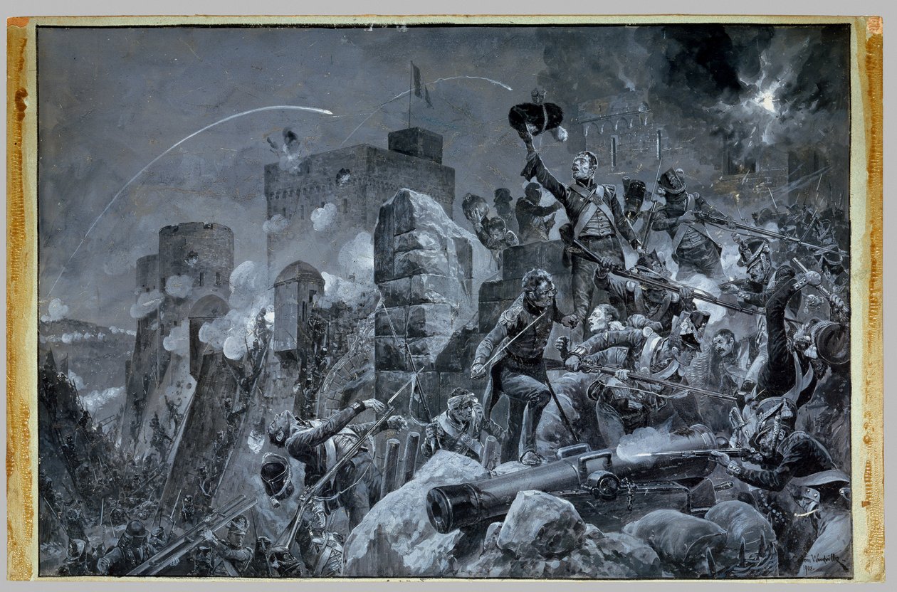 Az ördög sajátja, 1908 alkotó: Richard Caton Woodville