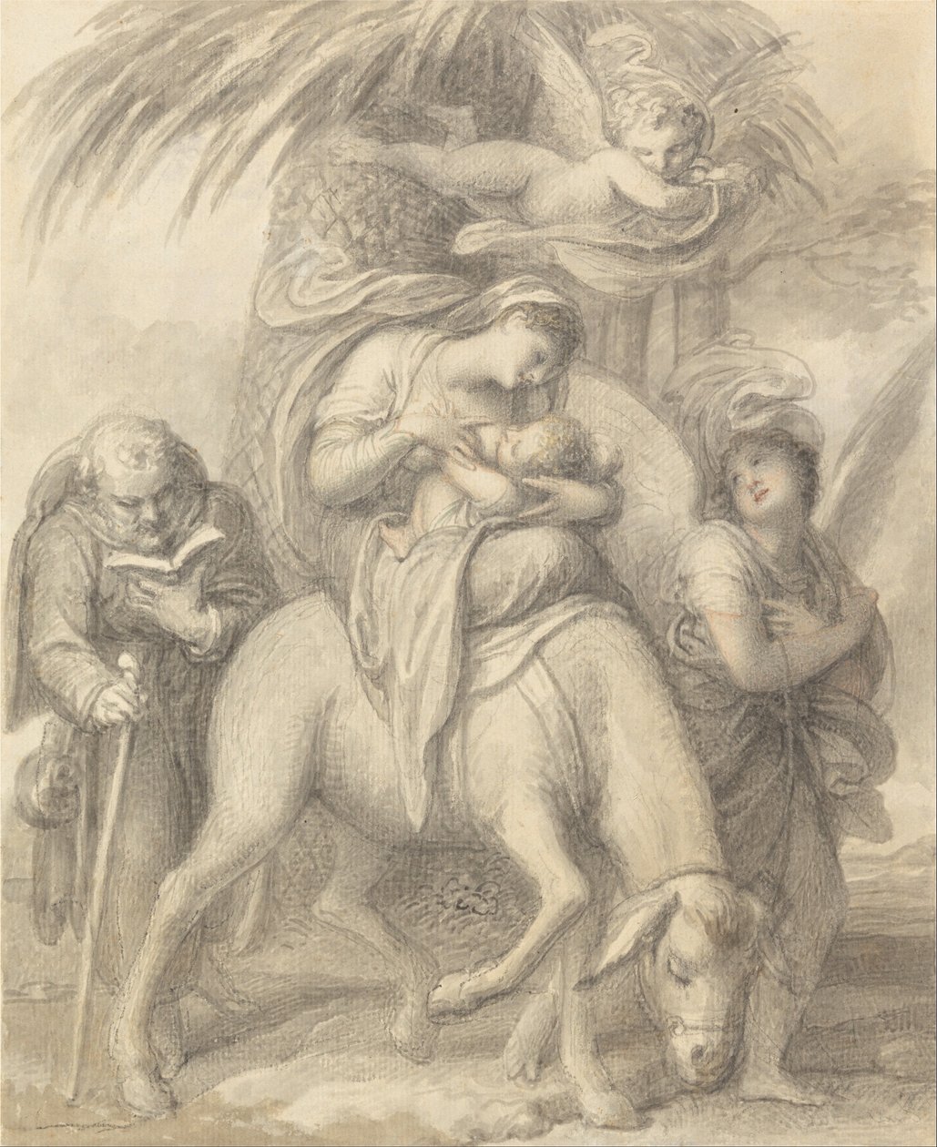 Repülés Egyiptomba alkotó: Richard Cosway