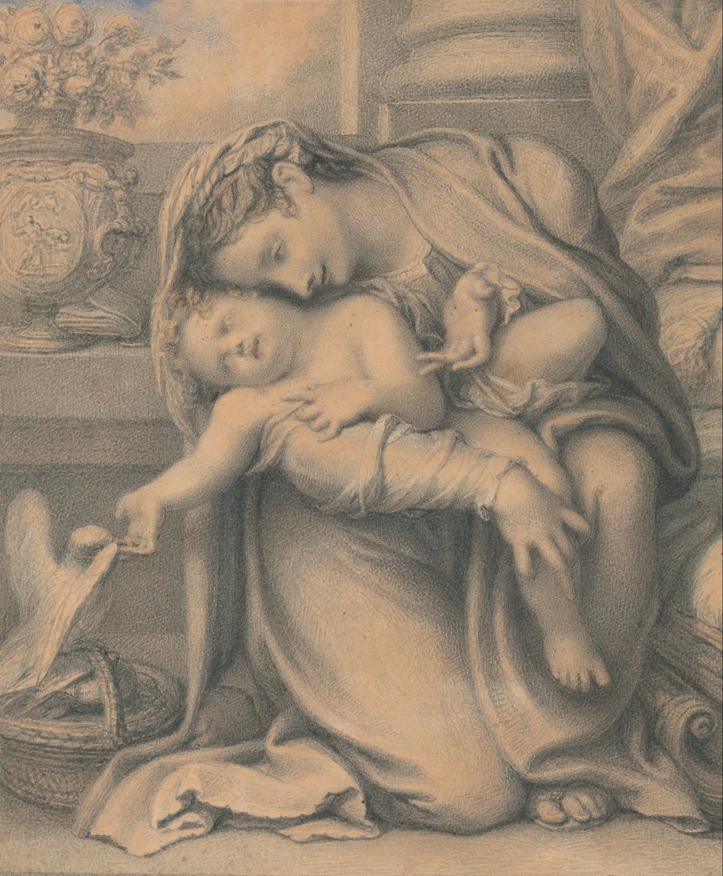 Madonna és gyermeke alkotó: Richard Cosway