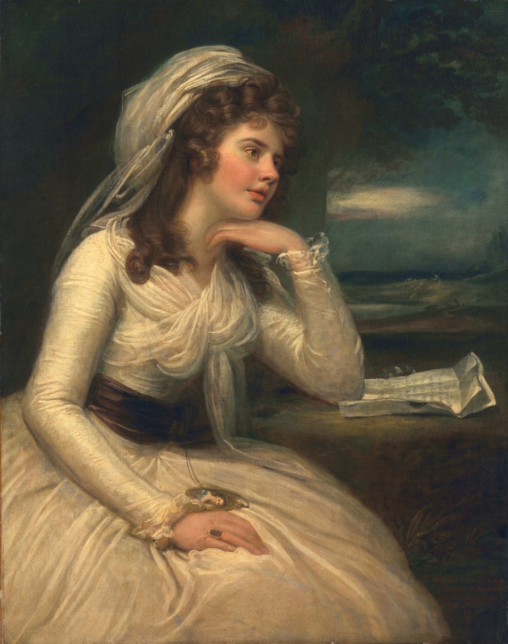 Margaret Cocks, később Margaret Smith, 1787 alkotó: Richard Cosway