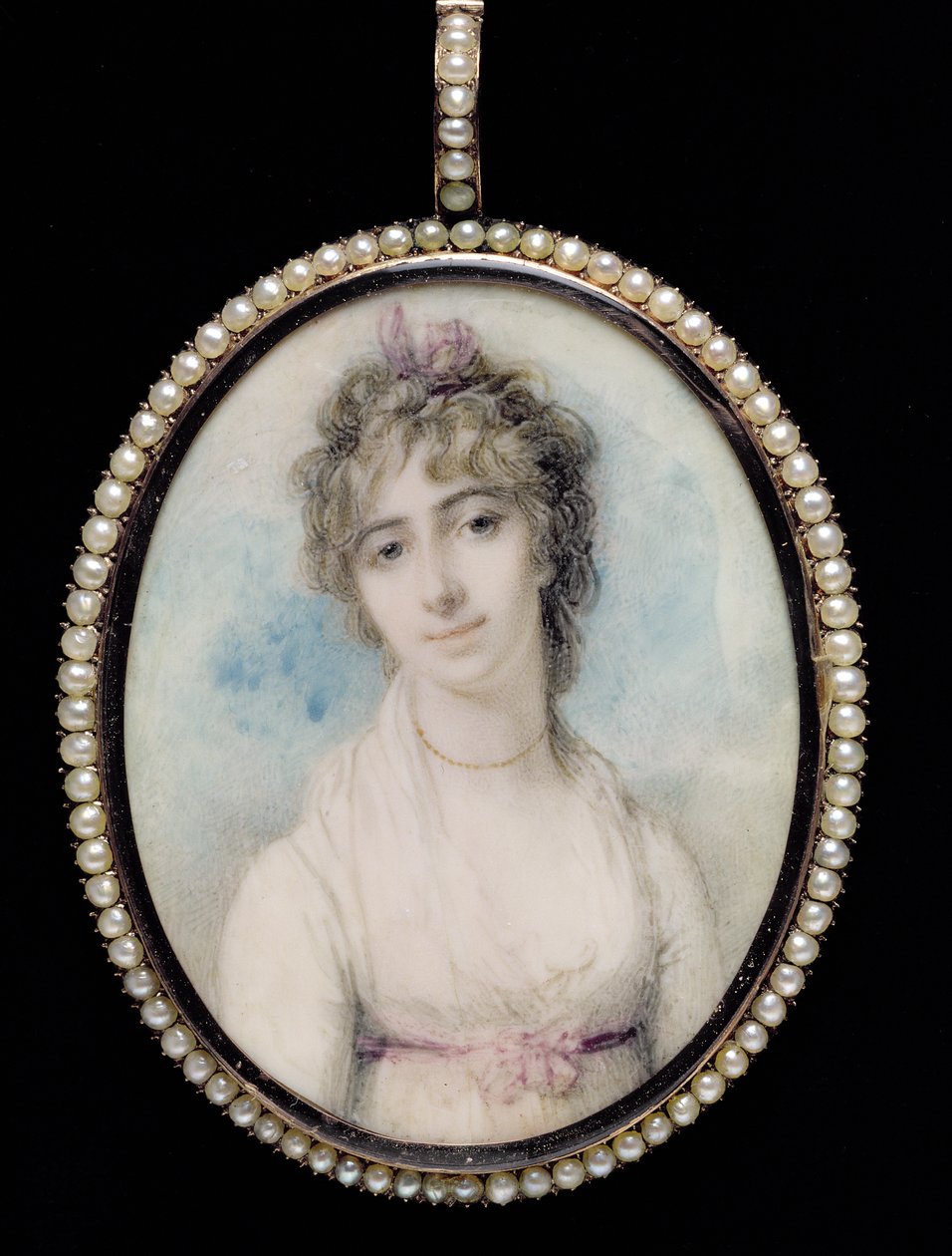 PD.200-1961 Arbuthnot asszony portréja, Charles Arbuthnot első felesége, 1796 alkotó: Richard Cosway