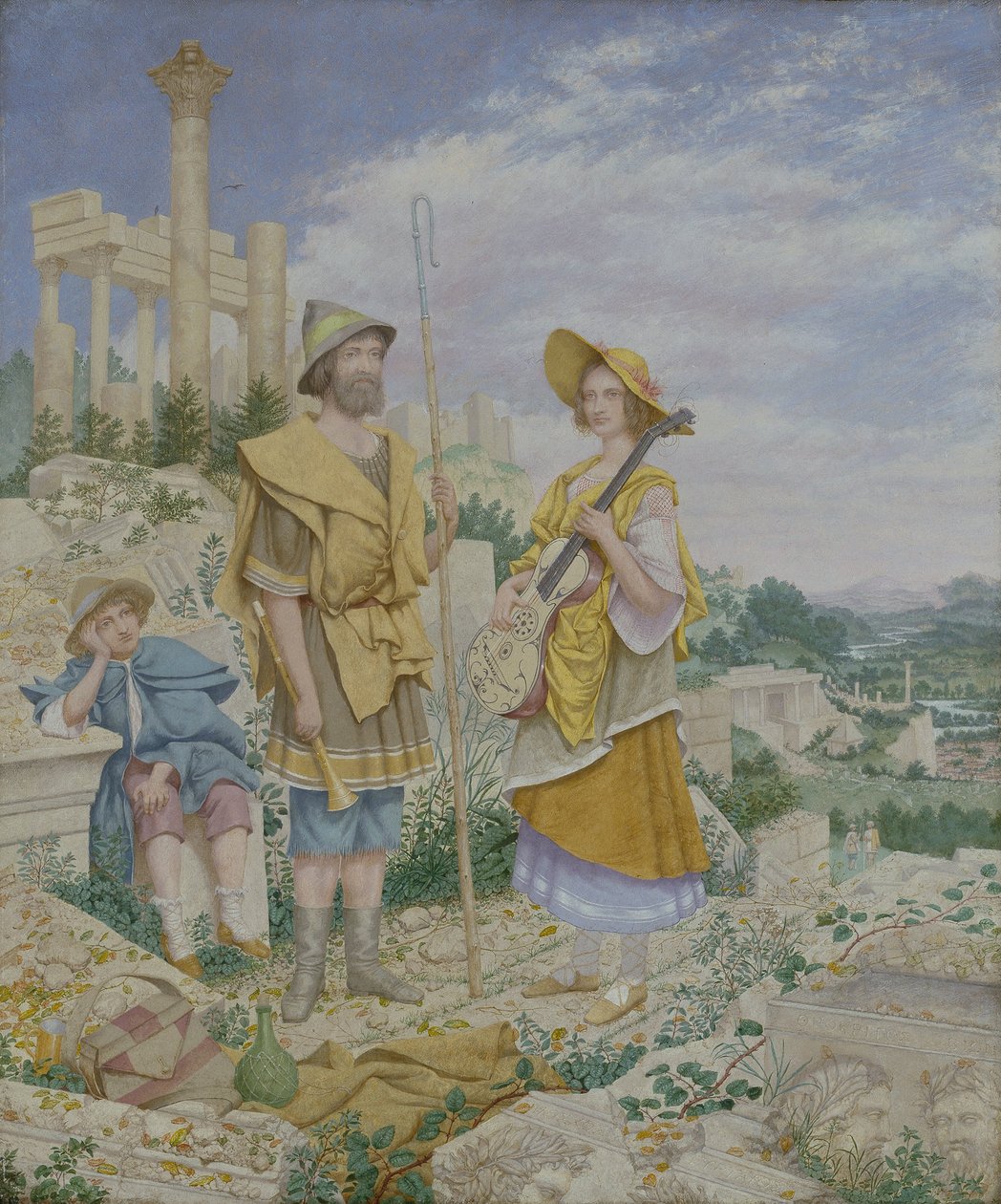 Vándor zenészek alkotó: Richard Dadd