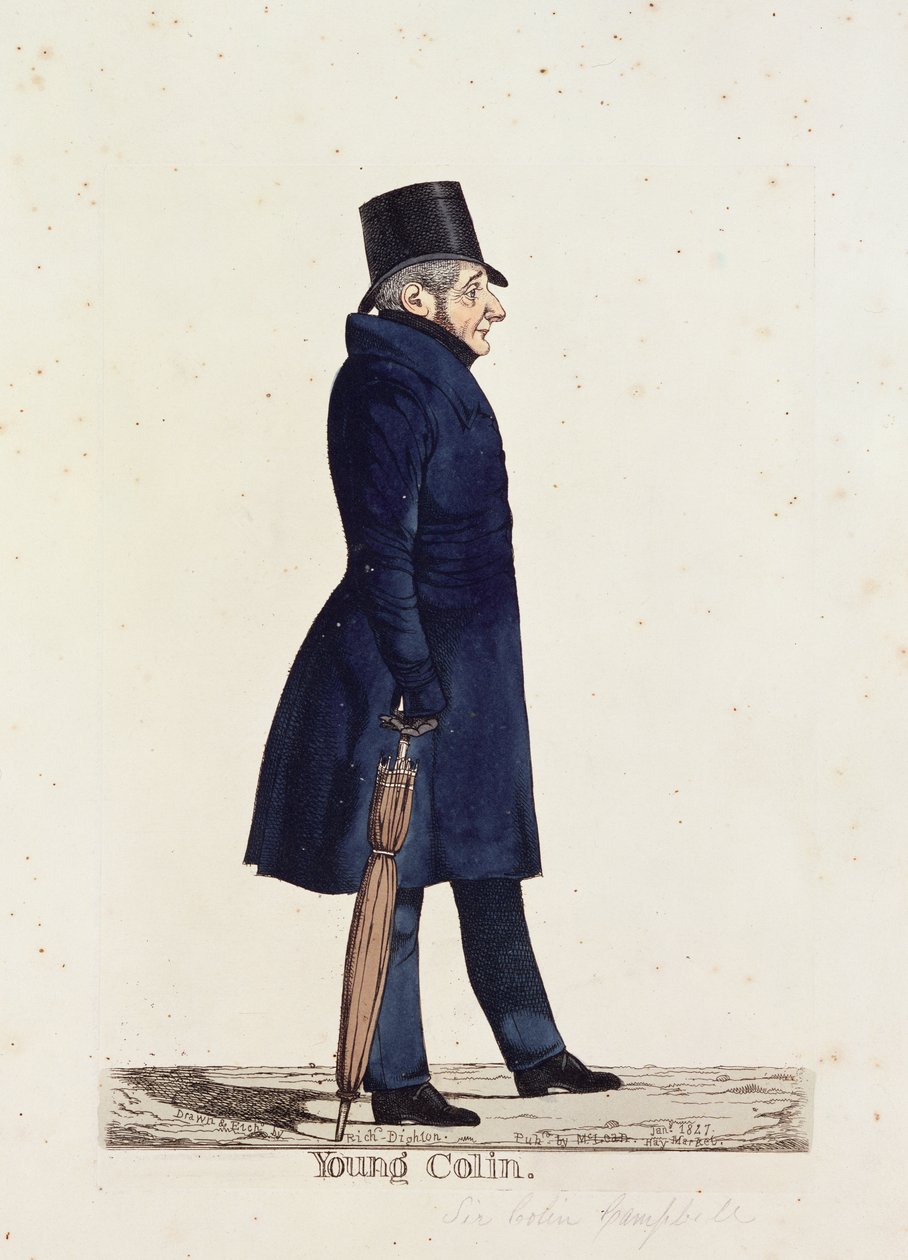 Fiatal Colin, 1827 (színes rézkarc) alkotó: Richard Dighton