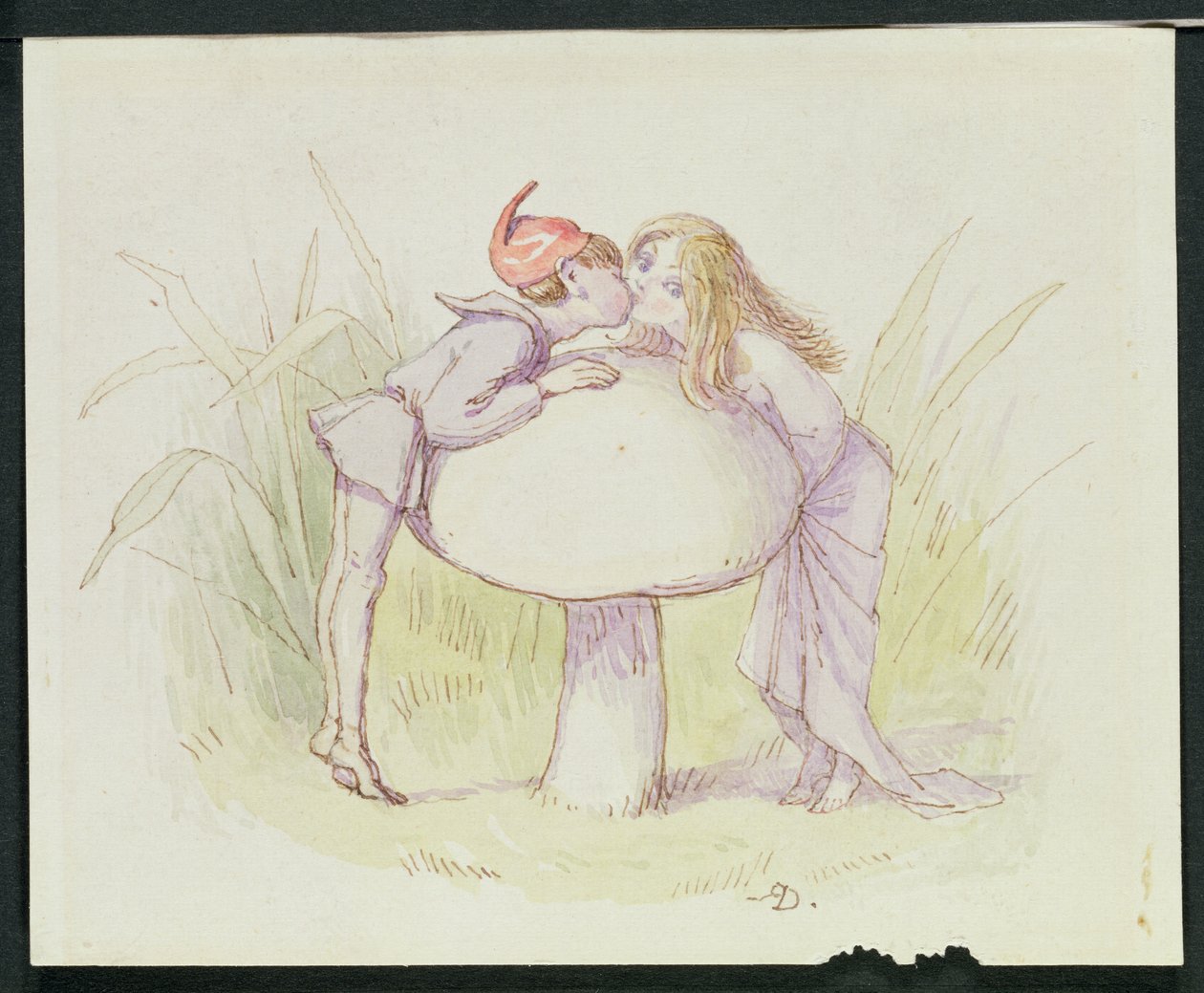 Egy manó és egy tündér alkotó: Richard Doyle
