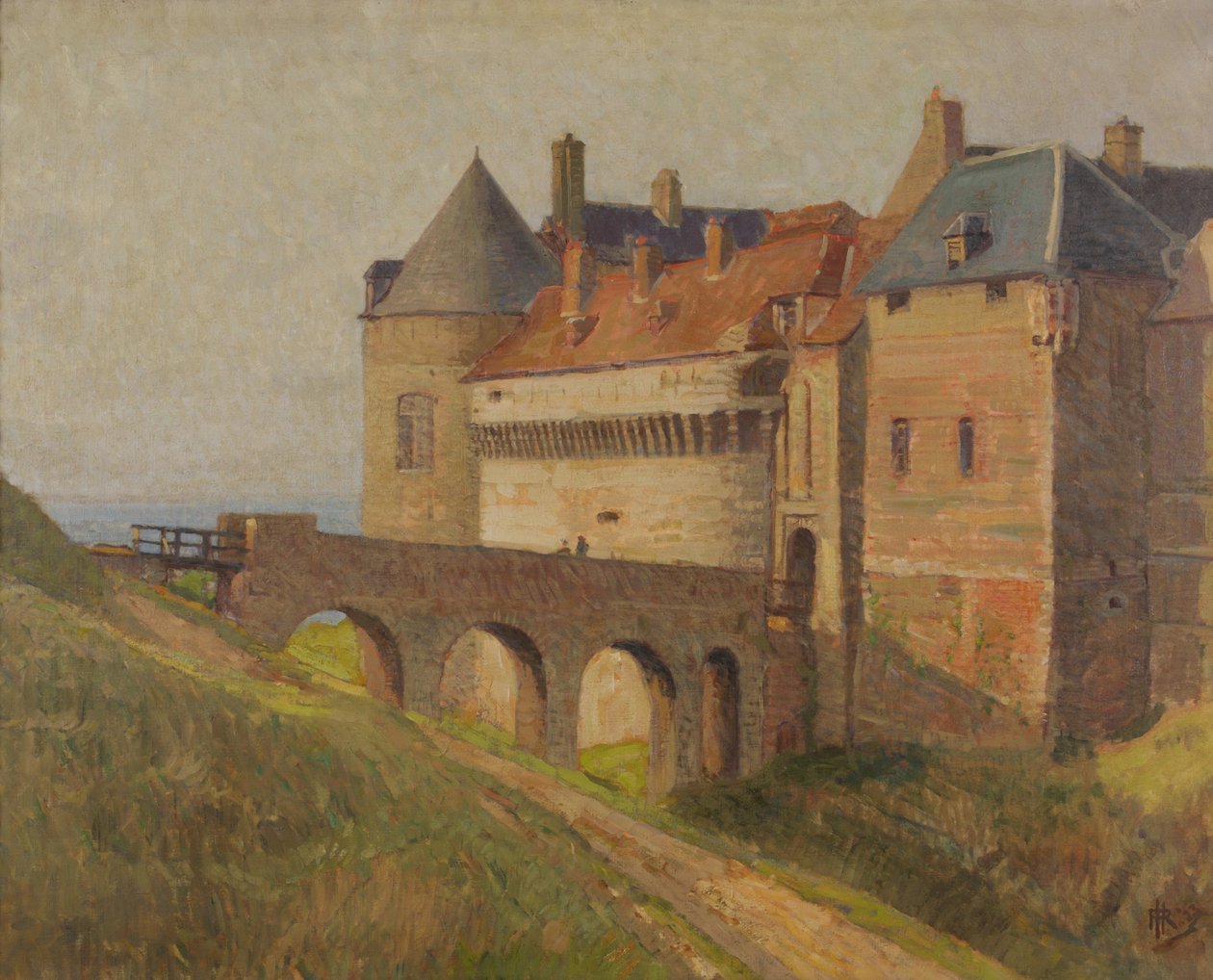 Dieppe-kastély, Franciaország, 1923 alkotó: Richard Heyworth