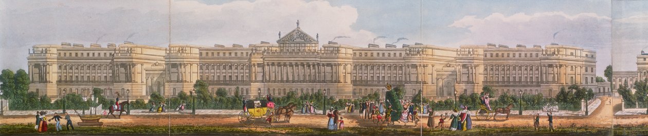 Cumberland Terrace, részlet a Regent
