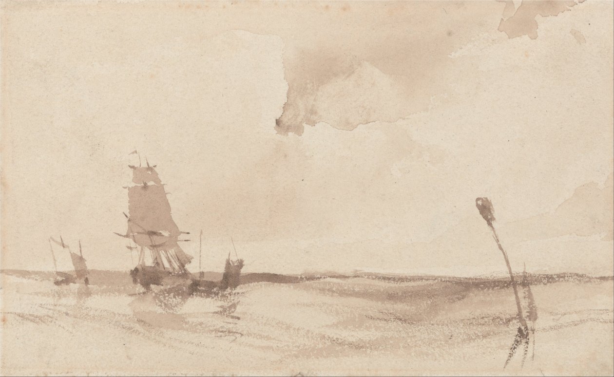 Tengerkép alkotó: Richard Parkes Bonington