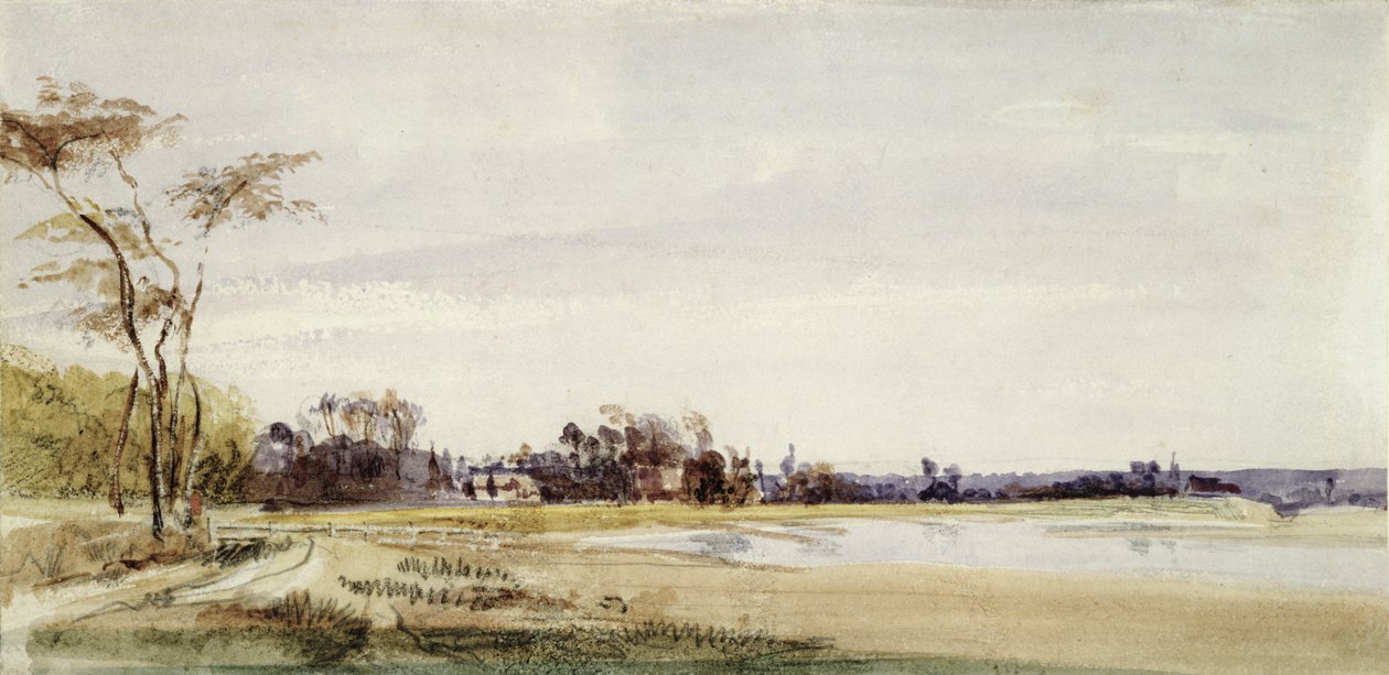 Les Salinieres, Trouville, 1826 alkotó: Richard Parkes Bonington