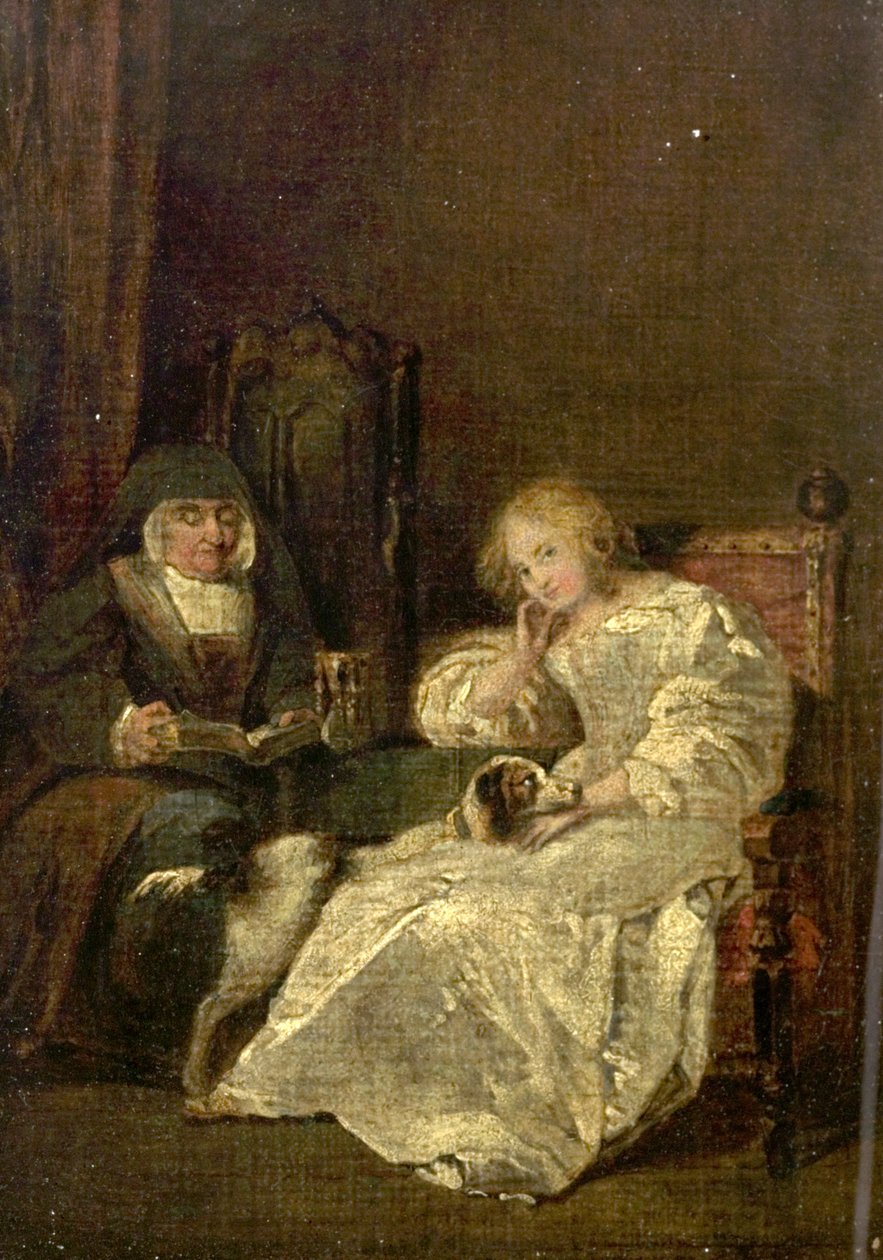 Elmélkedés alkotó: Richard Parkes Bonington