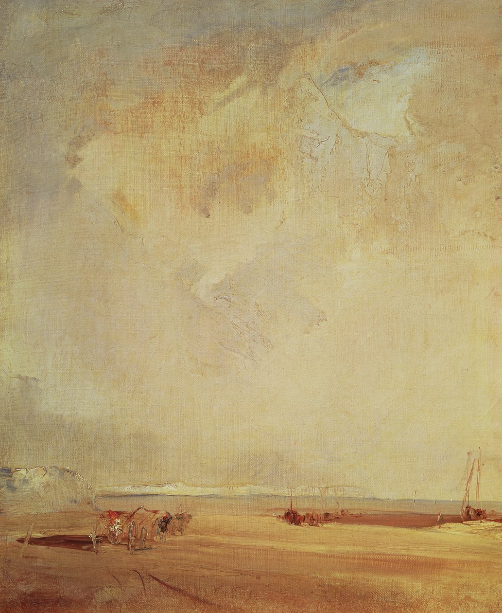 Kilátás Normandia partjára alkotó: Richard Parkes Bonington