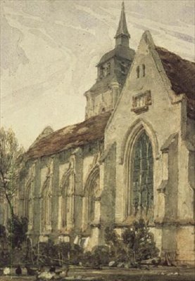 S. Gilles temploma, Abbeville alkotó: Richard Parkes Bonington