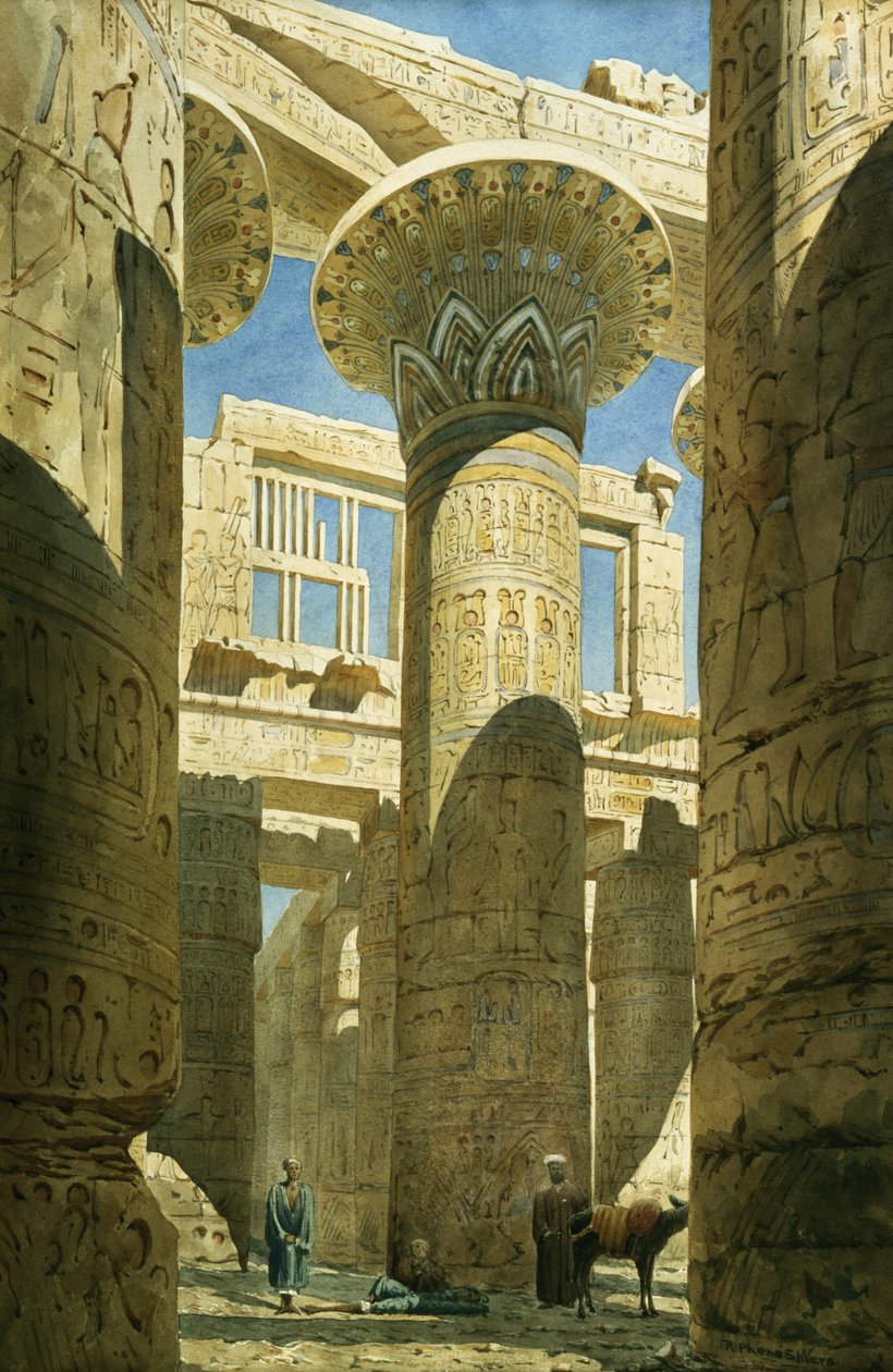 Karnak, c.1866 alkotó: Richard Phene Spiers