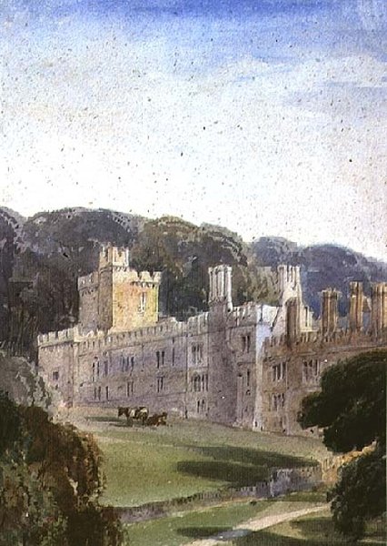 Haddon Hall (wc papíron) alkotó: Richard Principal Leitch