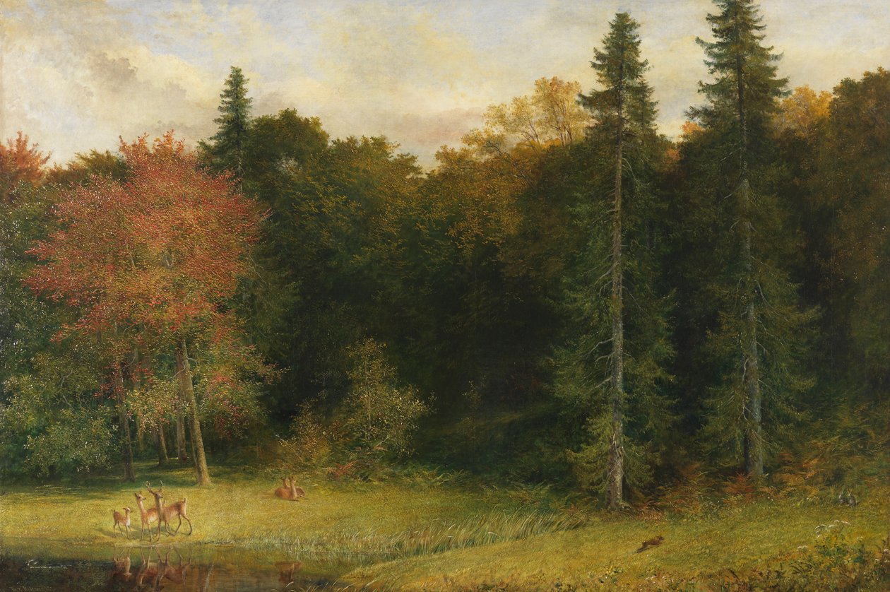 Megriadt erdészek, 1874 alkotó: Richard Redgrave