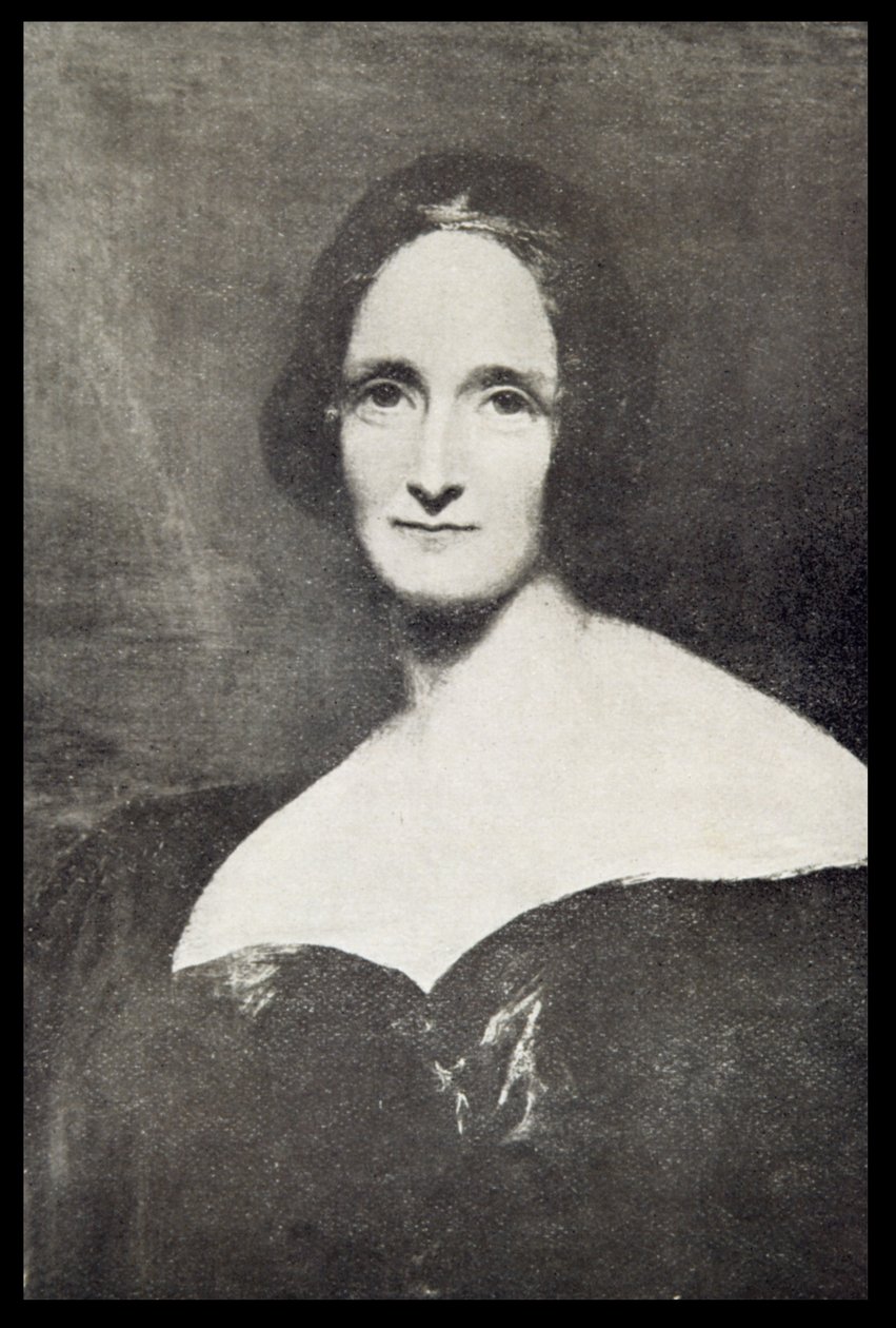 Mary Wollstonecraft Shelley (1797-1851) alkotó: Richard Rothwell