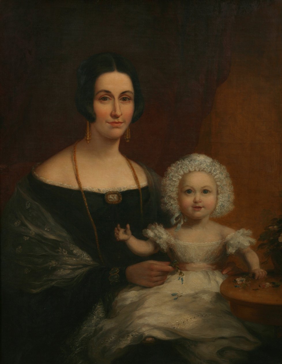 Mrs. John Batten és gyermeke alkotó: Richard Thomas Pentreath