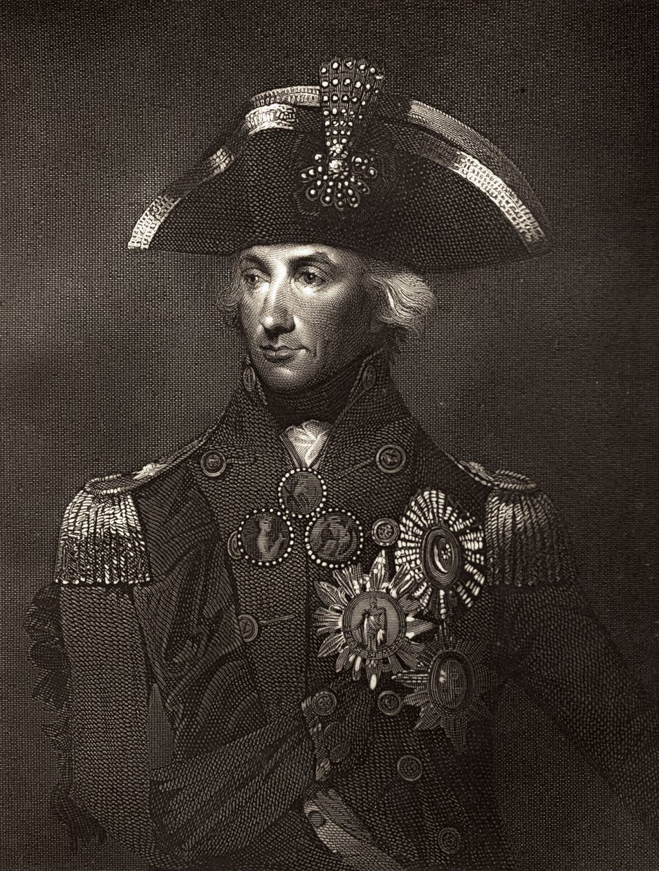 Lord Nelson vikomt alkotó: Richard Westall