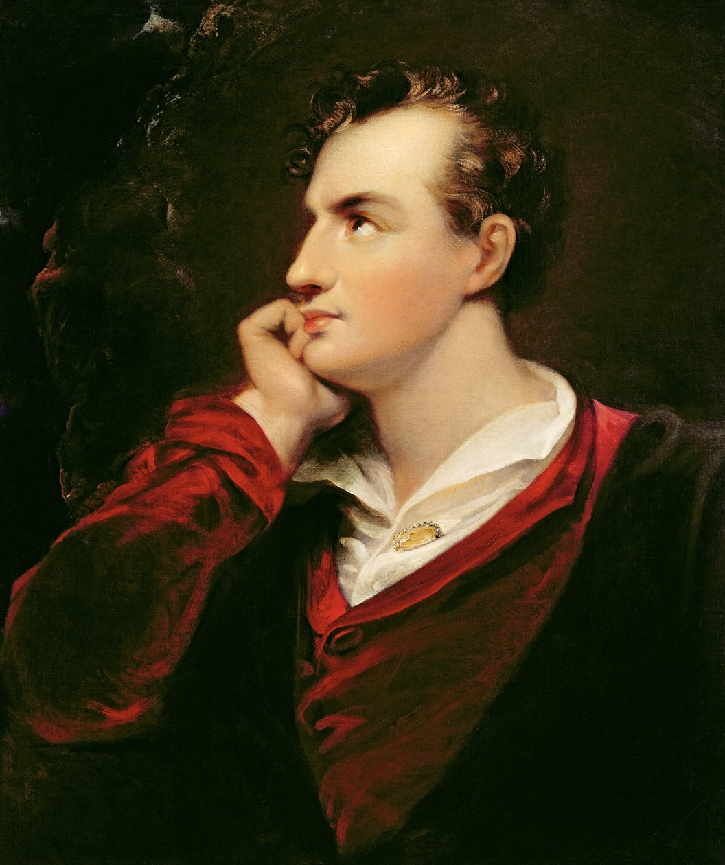 George Gordon Byron (1788-1824) portréja 6. Byron báró, 1813 alkotó: Richard Westall