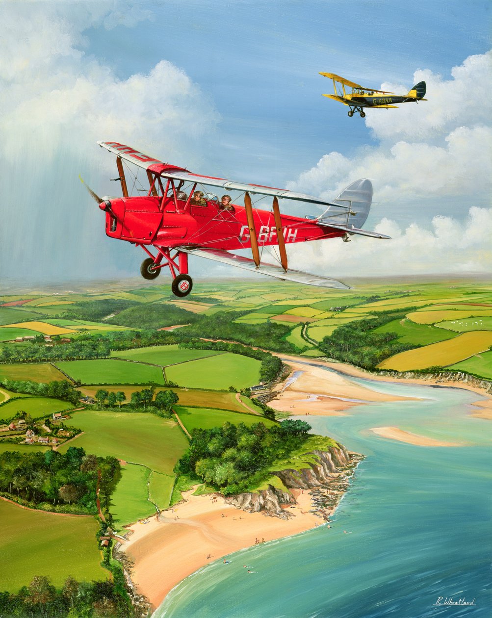 Mothecombe Moths, 1999 alkotó: Richard Wheatland