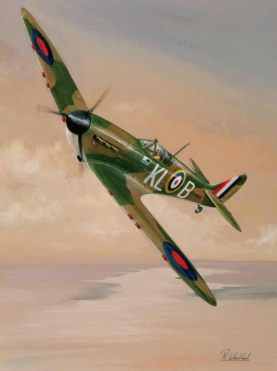 Turning For Home, 1997 (wc és gouache papíron) alkotó: Richard Wheatland