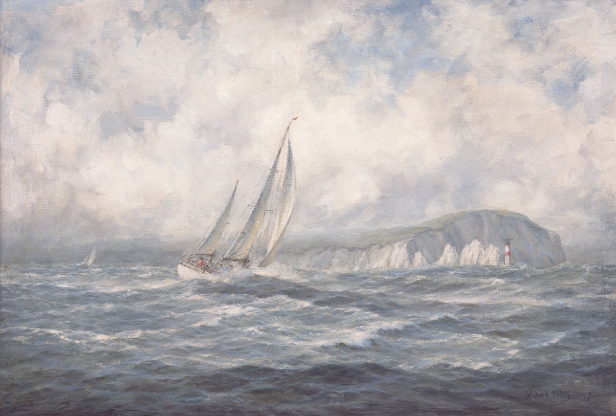 Off the Needles, Isle of Wight, 1997 alkotó: Richard Willis