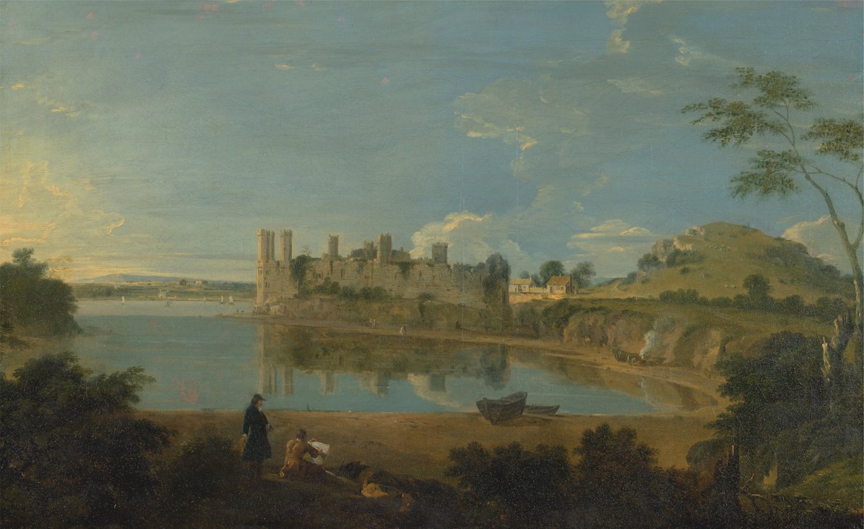Caernarvon kastély alkotó: Richard Wilson
