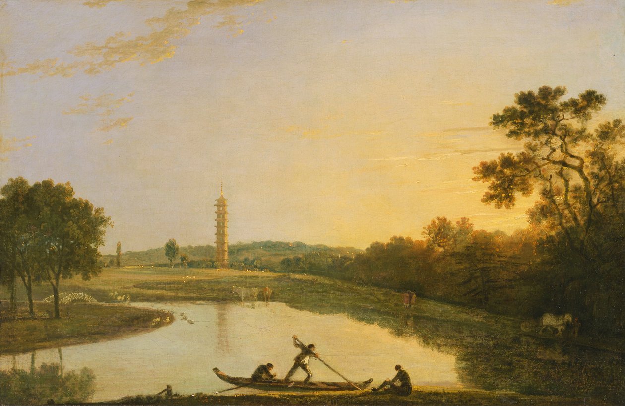 Kew Gardens- A pagoda és a híd alkotó: Richard Wilson