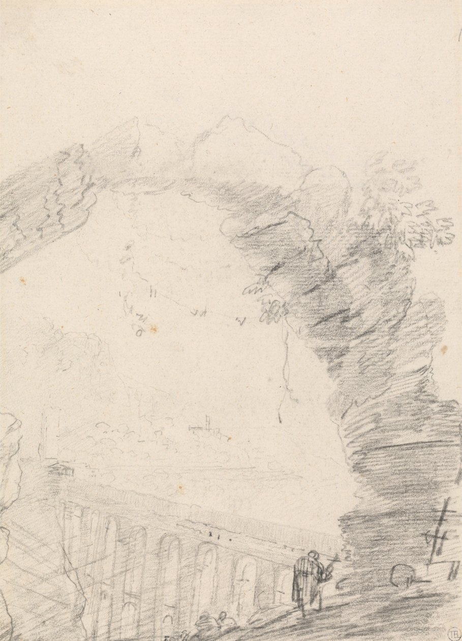 Ponte delle Torri, egy boltíven keresztül alkotó: Richard Wilson