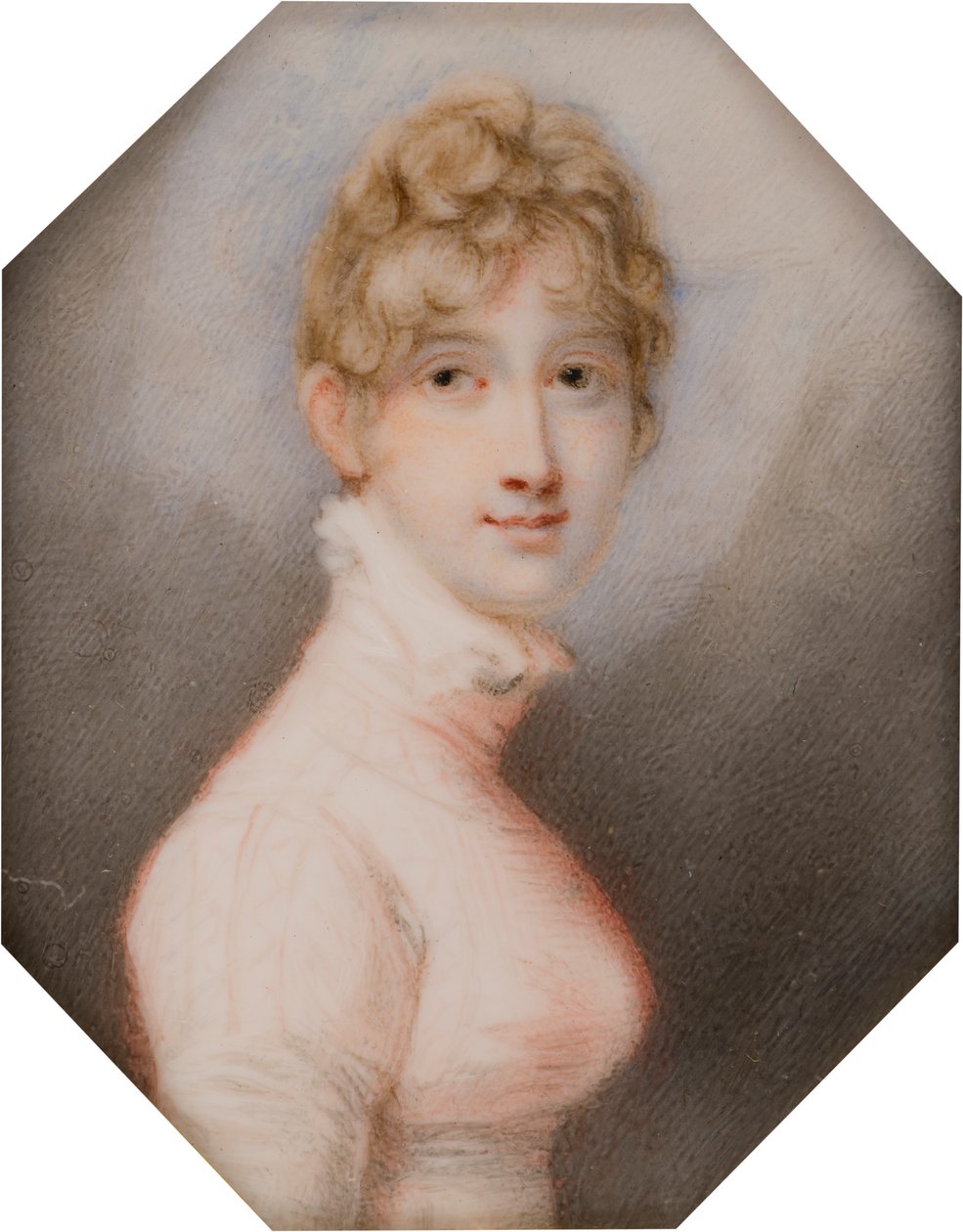Henrietta Anna Maria Charlette Bridgeman Simpson, később Mrs. Charles Pelham, Yarborough grófnőjének portréja (megh. 1813), 1762-1813 körül (olaj, vászon) alkotó: Richard (after) Cosway