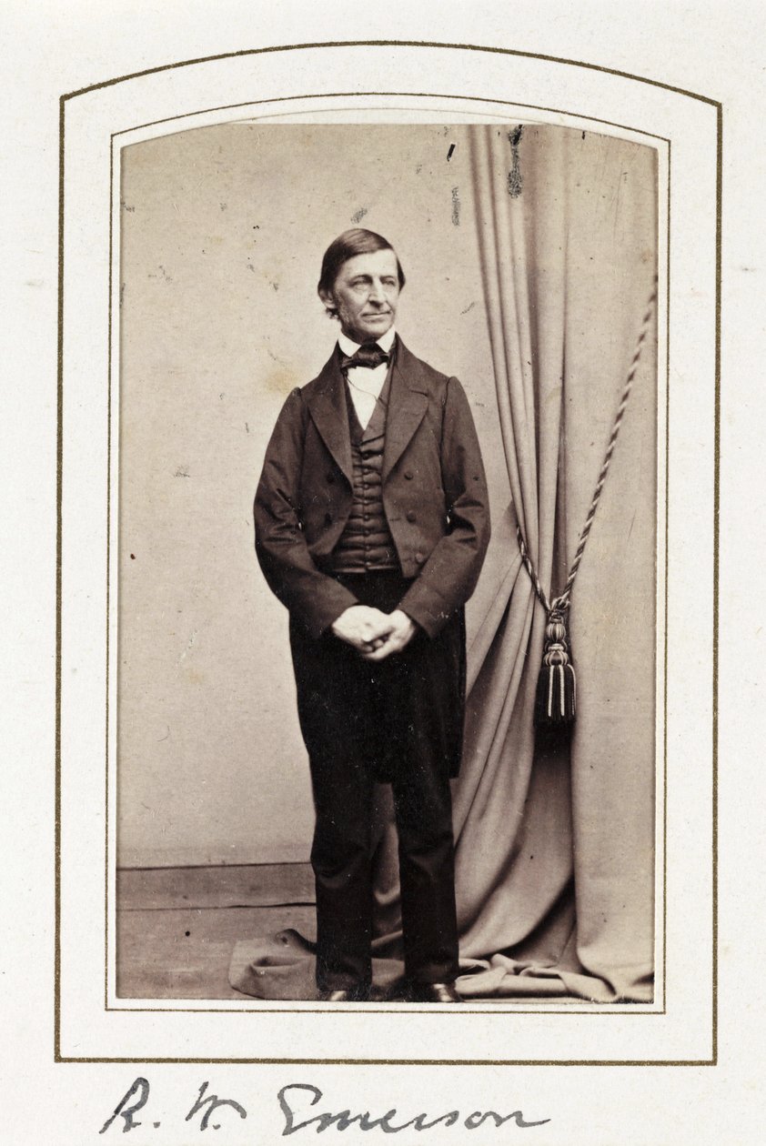 R W Emerson, 1860 körül alkotó: John Pardon