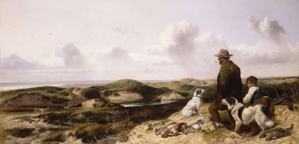 Lytham Sandhills, 1864 alkotó: Richard Ansdell