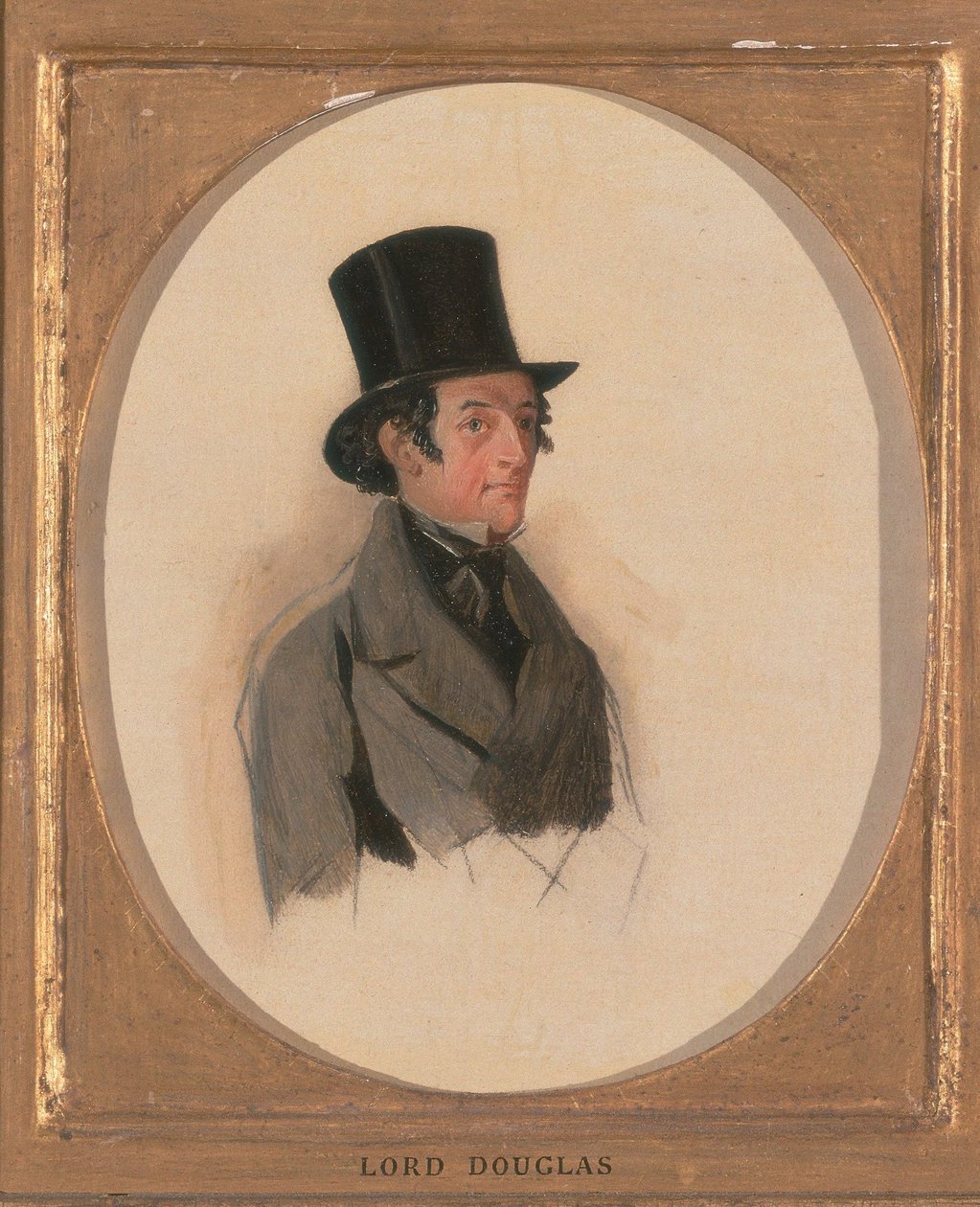 Tanulmányok Lord Eglinton, Lord Douglas és Lord Stradbroke portréihoz a "The Waterloo Cup Coursing Meeting" (a Walker Art Gallery-ben), 1840. alkotó: Richard Ansdell