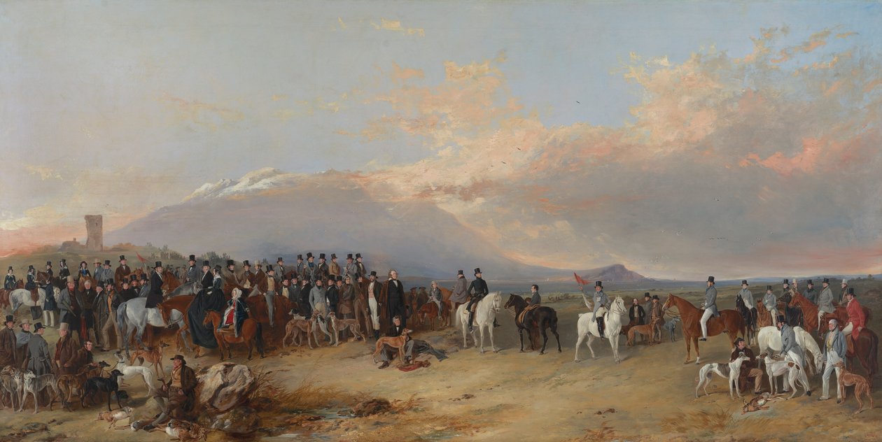 A Caledonian Coursing Meeting alkotó: Richard Ansdell