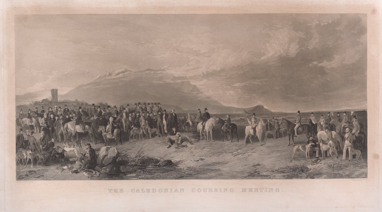 A Caledonian Coursing Meeting alkotó: Richard Ansdell
