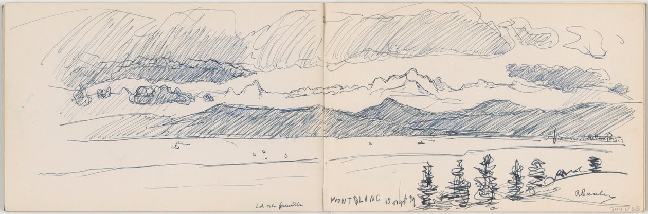 Mont Blanc alkotó: Richard Baseleer