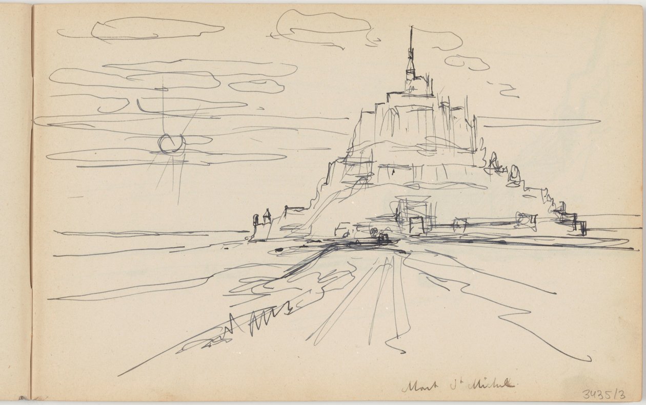 Mont Saint-Michel alkotó: Richard Baseleer