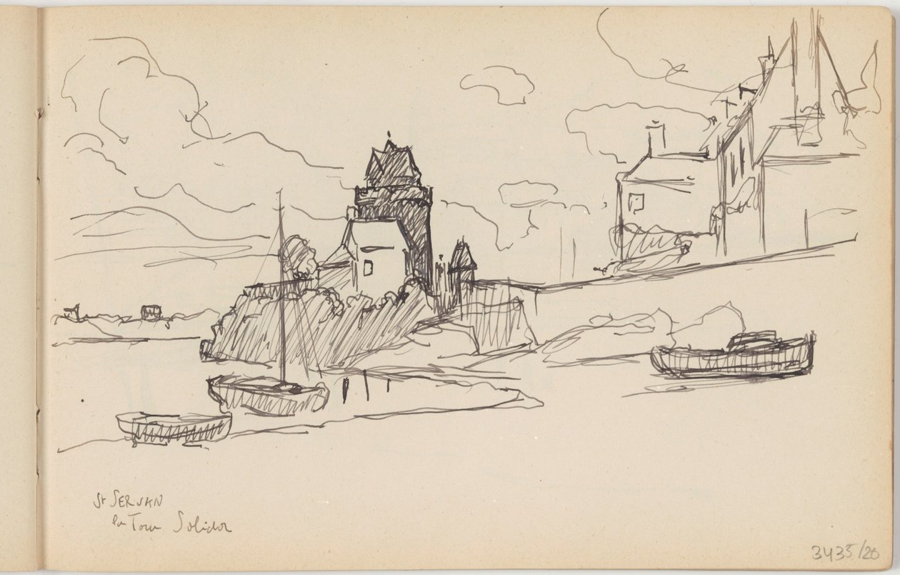 Saint-Servan, Solidor-torony alkotó: Richard Baseleer