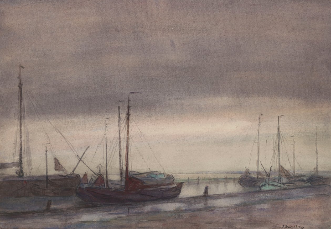Schelde-kikötő Doelben alkotó: Richard Baseleer